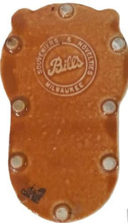 Ceramic Ashtray Shot Glass Holder Bill's Souvenirs and Novelties Milwaukee