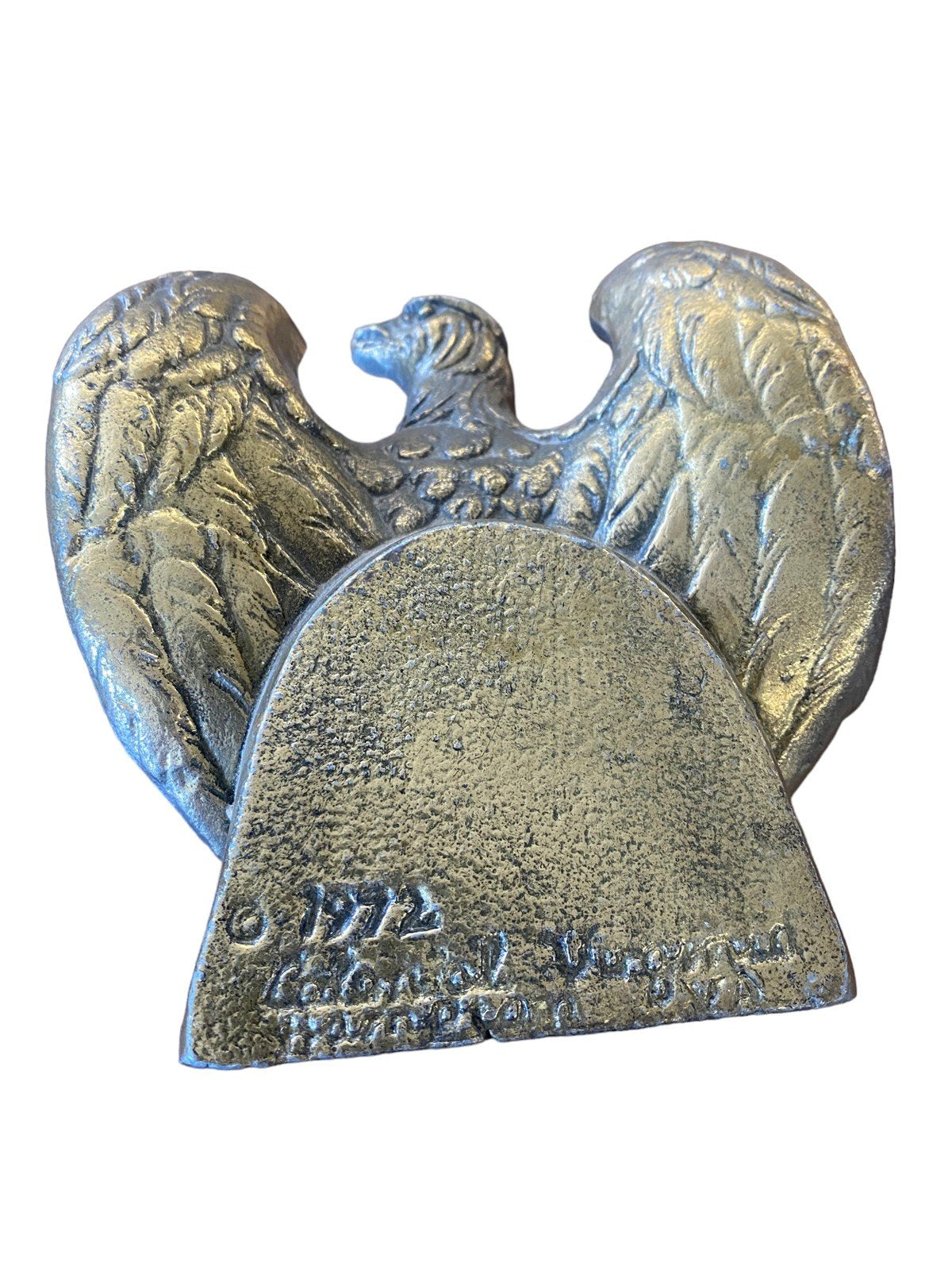 Brass Bald Eagle '1776' Patriotic Book End