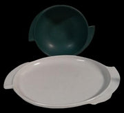 BoontonWare Serving Bowl and Serving Platter Vintage Melmac Winged Handles