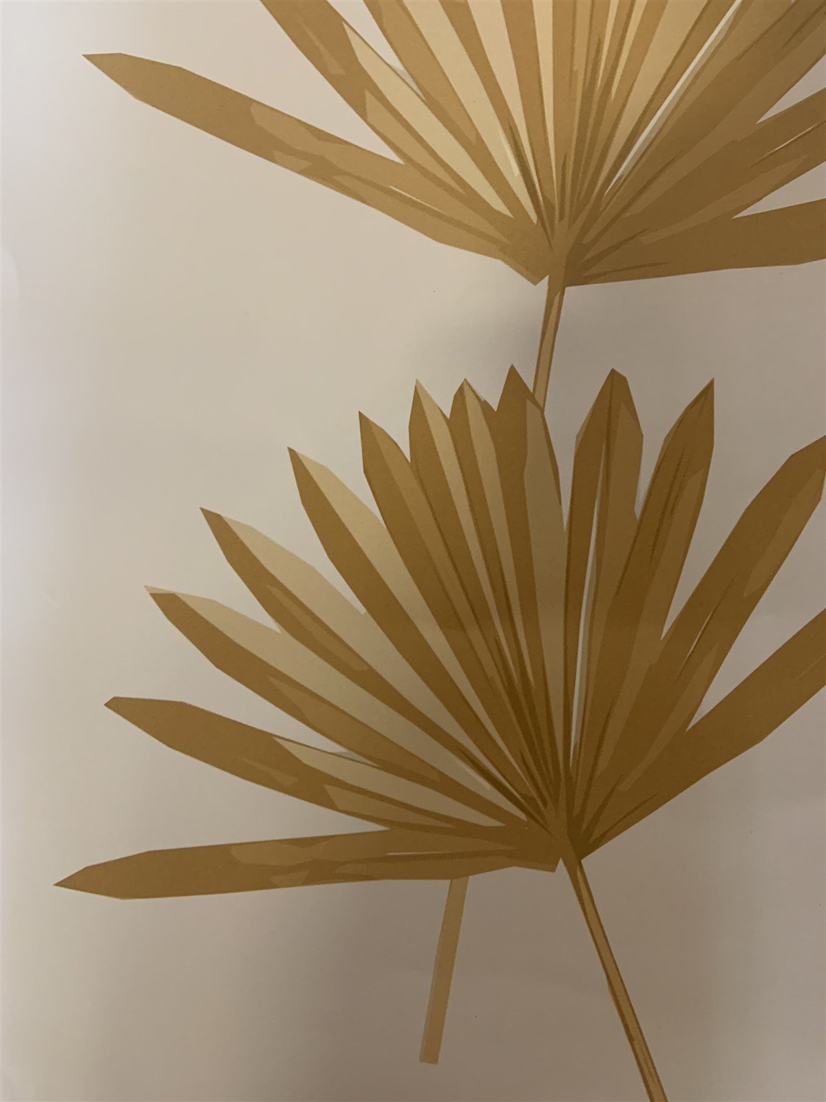 Gold Yellow Flowers Artist Print Home Decor Wall Hanging Picture