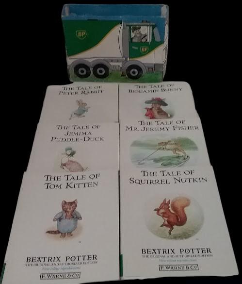 BP Promotion Vintage Beatrix Potter Set of 6 Frederick Warne