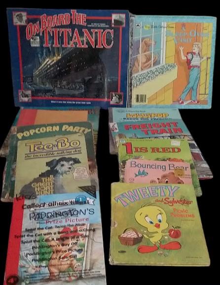 22 Children's Books Dinosaurs Elves Fairies Titanic Richard Scarry and More