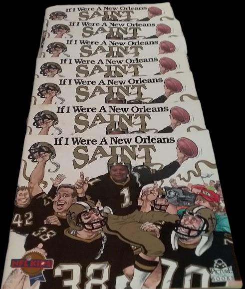 7 If I Were a New Orleans Saint books NFL Kids Picture Me Book