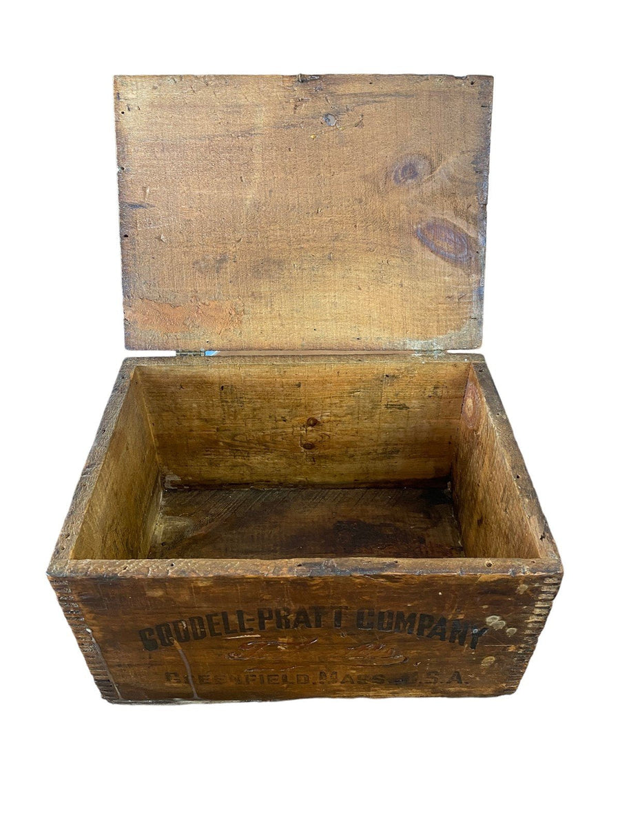 Gooddell-Pratt Company Antique 1900-1905 Wood Tool Box Advertisement