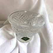 Shannon Ireland Vintage Crystal Candy Dish / Sorbet Cups Set of Three