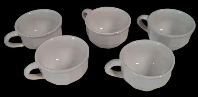 Antique Pfaltzgraff Heritage White Plates Platters Cups Saucers More (37 pieces)