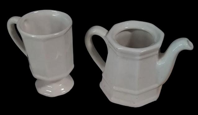 Antique Pfaltzgraff Heritage White Plates Platters Cups Saucers More (37 pieces)