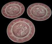 Antique Willow Ware Vintage Royal China Mixed with Homer Laughlin Plates More