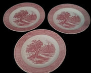 Antique Willow Ware Vintage Royal China Mixed with Homer Laughlin Plates More