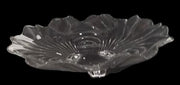 Cambridge Caprice Vintage Clear Glass 3 Footed Dessert Plate