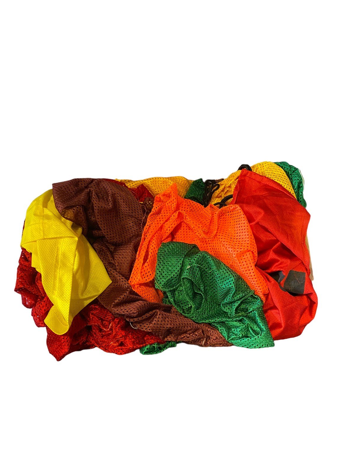 Assorted Mixed Lot of Sports Mesh One Size Scrimmage Jerseys 27 pieces