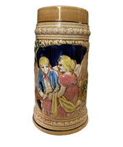 Japan Beer Stein, Porcelain Hand Painted