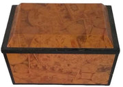 Beautiful Rectangular Wooden Box Trinket Jewelry Gift Map Vintage Globe Prints