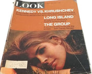 Antique Life Look Magazines Featuring John F Kennedy and Family 1963, 1965