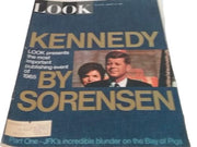 Antique Life Look Magazines Featuring John F Kennedy and Family 1963, 1965