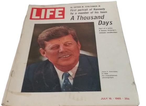 Antique Life Look Magazines Featuring John F Kennedy and Family 1963, 1965