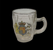 Lot of 3 Vintage Cups Queen Elizabeth II Commemorative Glasses Silver Jubilee