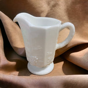 Westmoreland Vintage Milk Glass Grape Design Creamer Cup