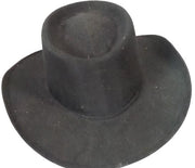 Awesome Black Cowboy Hat Pigalle Size 7 (USA) 56 (Mexico)