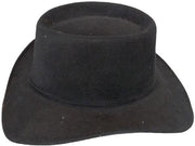 Awesome Black Cowboy Hat Pigalle Size 7 (USA) 56 (Mexico)