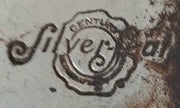 Antique Silver Seal Century Cast Aluminum Square Griddle Possibly Reversible