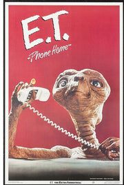 Vintage ET The Extra Terrestrial #4 out of Four Movie Posters NEW