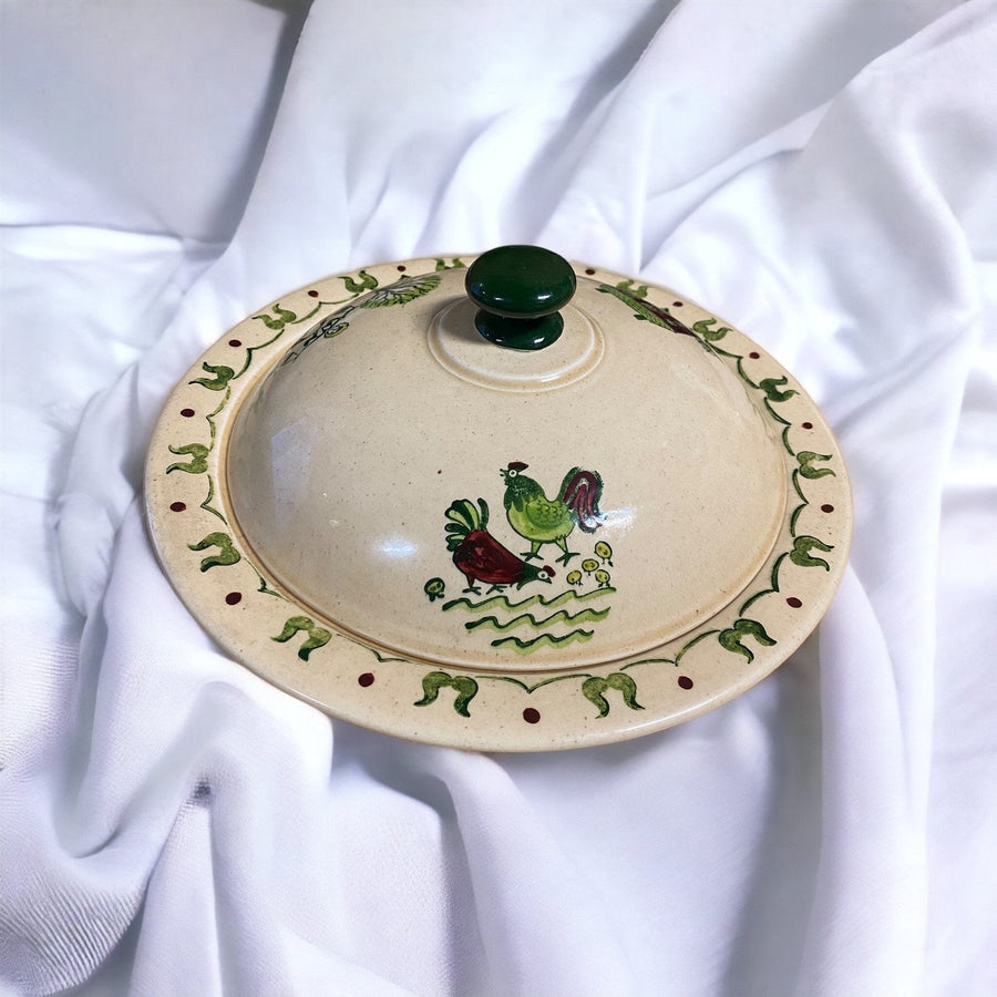 Homestead Provincial By Metlox Vegetable Dish With Lid Discontinued