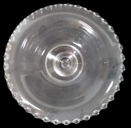 Antique Candlewick Vintage Imperial Glass Candle Holder Set of 2