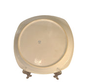 Vintage Set of Three Hall China White Glass Serving Dishes Plate Tray Platter