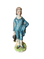 Vintage Porcelain 'Blue Boy' Figurine China by Browns Gift Shop