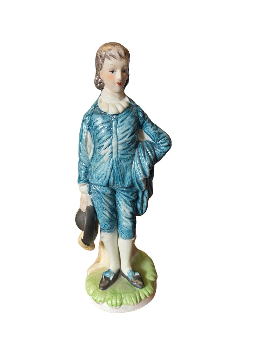 Vintage Porcelain 'Blue Boy' Figurine China by Browns Gift Shop