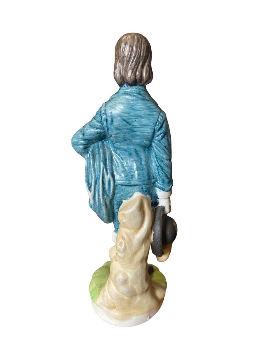 Vintage Porcelain 'Blue Boy' Figurine China by Browns Gift Shop