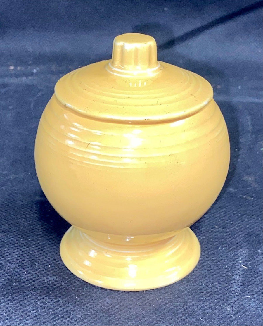 Rare Vintage Yellow Fiesta Mustard Dish / Bowl Hard To Find