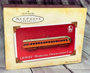 Vintage Hallmark Keepsake Lionel Hiawatha Train Observation Car Christmas Ornament
