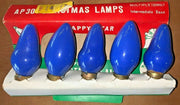 VINTAGE SET OF 30 PACKS 120 GENERAL ELECTRIC ASSORT CHRISTMAS REPLACEMENT BULBS
