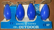 VINTAGE SET OF 30 PACKS 120 GENERAL ELECTRIC ASSORT CHRISTMAS REPLACEMENT BULBS