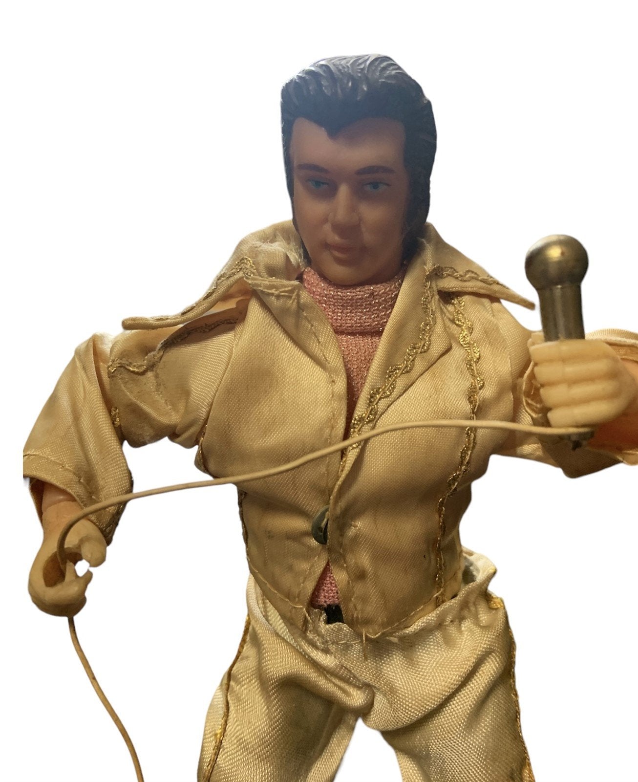 Elvis Presley 1970s Commemorative Radio AM Vintage Battery Operated Figure