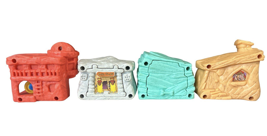 Complete in Set Vintage 1994 Flintstones McDonald's Happy Meal Toys for Kids