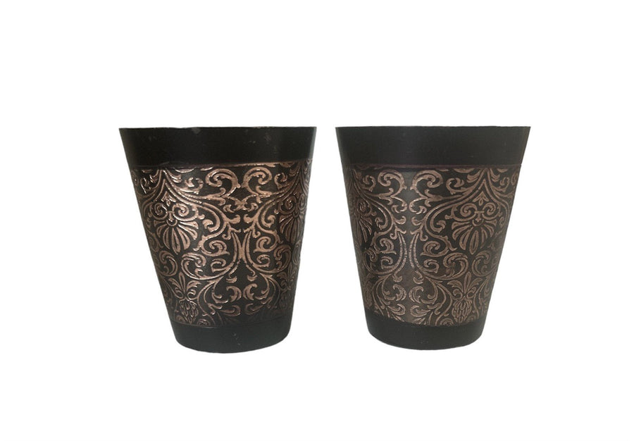 Complete Handcrafted Hand Engraved New Jacobean Prince of Scot Shot Glasses