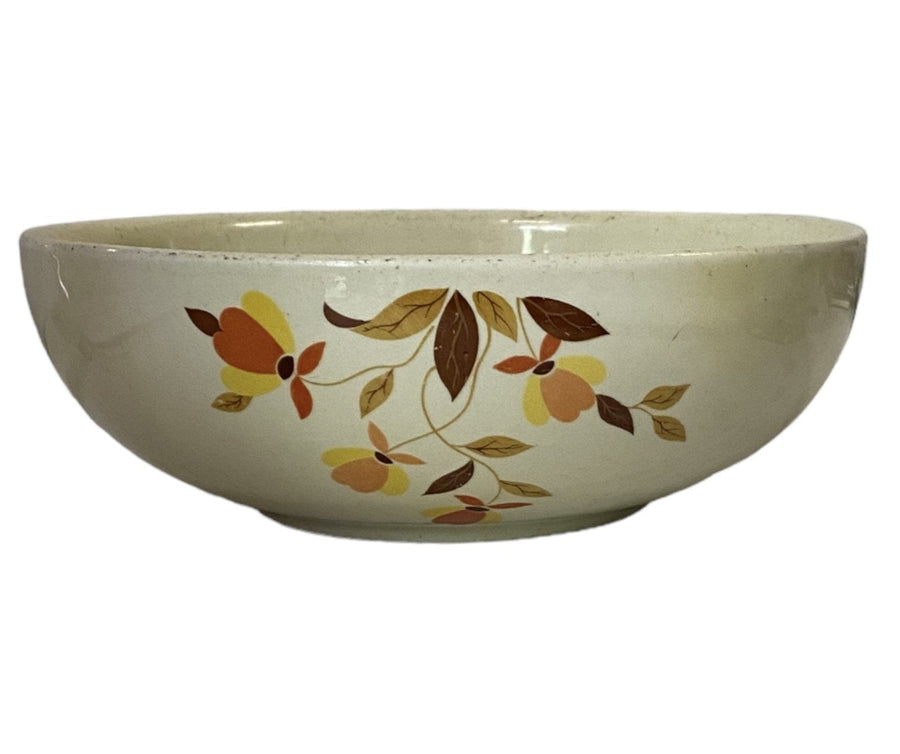 Halls Superior Quality Kitchenware Autumn Leaf Bowl Vintage