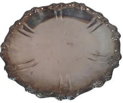 Antique W&S Blackinton Fine Silverplate since 1865 Round Serving Platter