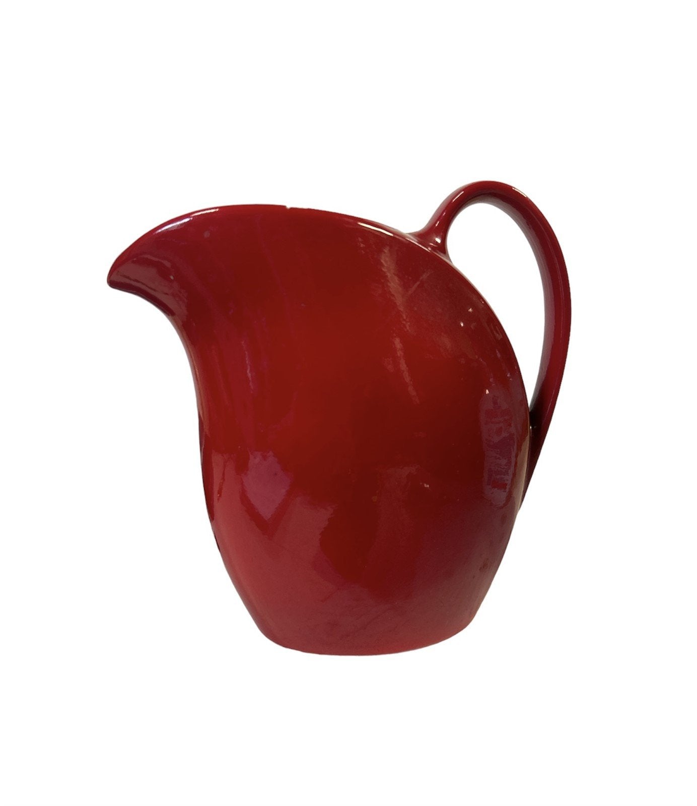 Rose Red Hall China Ceramic Vintage U.S.A made Pitcher for Home and Living