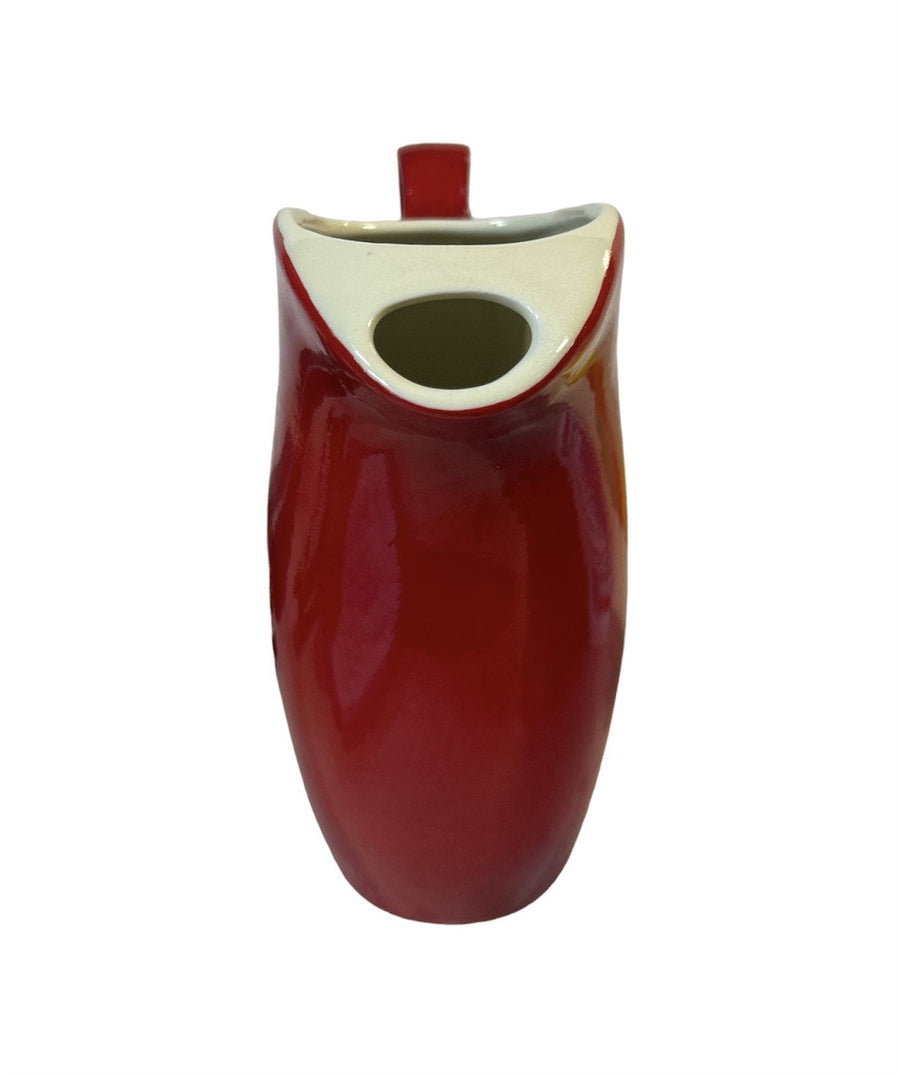 Rose Red Hall China Ceramic Vintage U.S.A made Pitcher for Home and Living