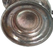 Antique Wm Rogers Vintage Tea/Coffee Pot with Hinged Lid Round Base 801