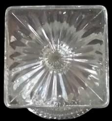 Antique Clear Glass Vintage Imperial Glass Hobnail Dessert Cups Set of 8