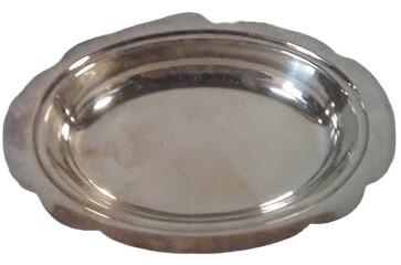 Antique Oval Serving Bowl Vintage Wallace Silverplate 86C103