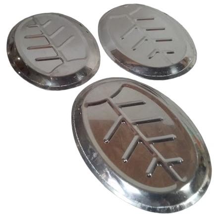 Aluminum Oval Steak Platters Vintage Oven Safe Set of 3