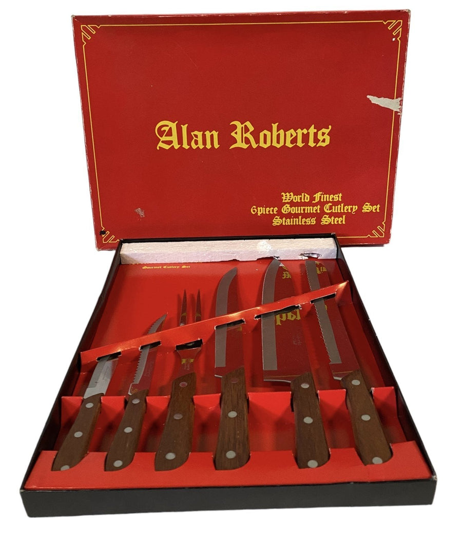 Alan Roberts 6 Piece Gourmet Cutlery Set Stainless Steel