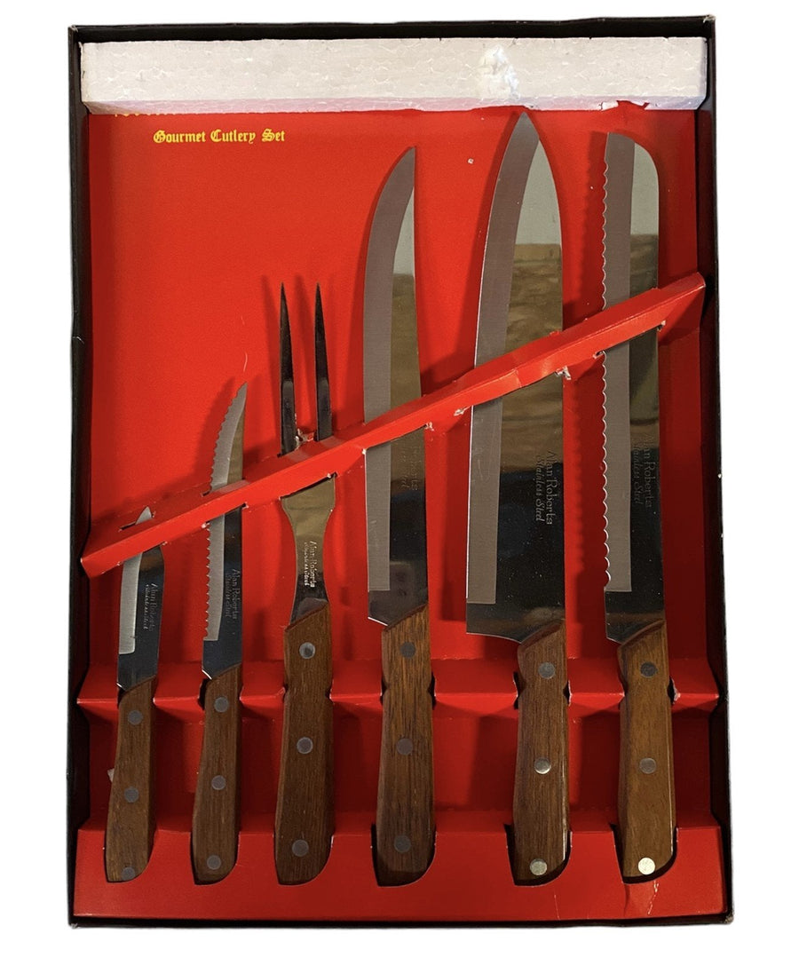 Alan Roberts 6 Piece Gourmet Cutlery Set Stainless Steel