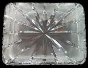 Antique Ashtray Cigarette Holder Vintage Lead Crystal Starburst Design